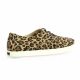 Exit Derby cuir poulain leopard