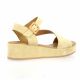 K.mary Nu pieds cuir velours beige