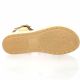 K.mary Nu pieds cuir velours beige