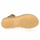 K.mary Nu pieds cuir velours camel