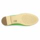 Coco abricot Mocassins cuir vert gazon