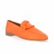 Coco abricot Mocassins cuir orange