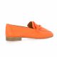 Coco abricot Mocassins cuir orange