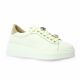 Step Baskets cuir blanc