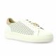 Step Baskets cuir blanc