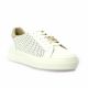 Step Baskets cuir blanc