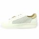 Step Baskets cuir blanc