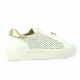 Step Baskets cuir blanc