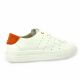 Step Baskets cuir blanc